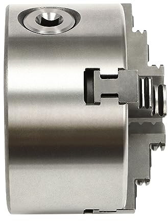 Wangkangyi Selbstzentrierendes Vierbackenfutter 100mm, Legierter Stahl, Drehfutter, für Schleifmaschine, Bohrmaschine, Fräsmaschine, Drehmaschine