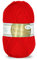 Rellana Flotte Socke uni,100 Gr. 4-fädige Sockenwolle, 75% Schurwolle(Superwash)/25% Polyamid, (903 rot)