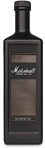 Marshall London Dry Gin | Inspiriert von den legendären Marshall-Verstärkern | Hochwertige Flasche und Spirituose | 43% Vol | 0,7l