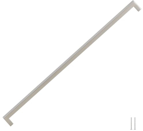 Poignées d armoire 5 pcs argenté 480 mm acier inoxydable