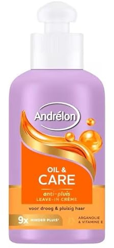Andrelon Andrelon Hair Cream Oil Care för professionellt bruk för att förbättra prestanda vid varje användning med 200M-mått eller specifikation