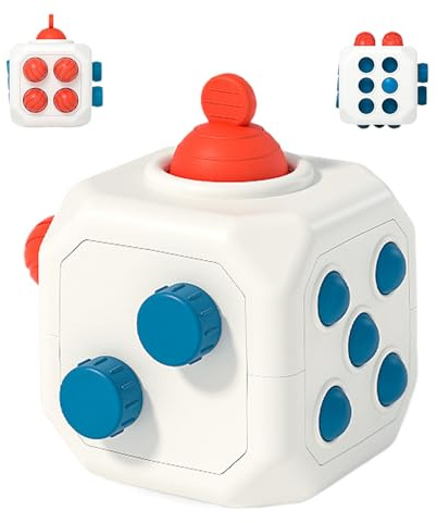 WEITING Dés pour,Jeux Éducatifs Motricité Fine 6 en 1 - Jouets Puzzle Dés Préscolaires,pour Garçons Préscolaire Maison Intérieur Maternelle Garderie