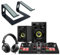 Hercules DJLearning Kit DJ MKII + support pour ordinateur portable Keepdrum Noir