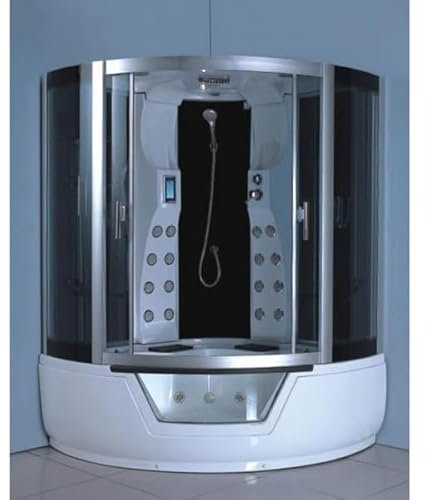 Bagno Italia Cabina de ducha hidromasaje 150x150 2 plazas con bañera