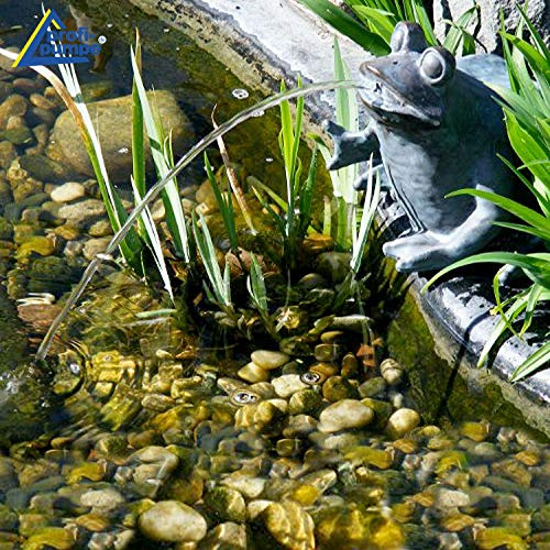 Trädgårdsbrunn sol dammpump sol spring runner trädgårdsbrunn sol vattenleksak, set solspump för terras, damm trädgård, trädgård damm soldammdekoration (7-SP02107-2)