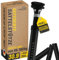 BikePeak Federsattelstütze Ø wählbar 27.2/30.9/31,6 mm | 350mm lang schwarz inkl. 4 Wechselfedern für jedes Gewicht von <65kg-120kg einstellbar (Länge 350 mm, Ø 30,9 mm)