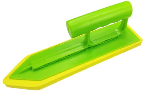 MAGICLULU Cazzuola per Cartongesso Manico in Gomma Spugna Eva, Frattazzo Multifunzione per Stuccatura Piastrelle e Pavimenti, Galleggiante Manuale Ergonomico per Sigillatura Fughe