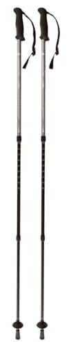 Anti Shock Collapsible Trekking Poles 135cm