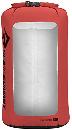 SEA TO SUMMIT View 70D Dry Sack-35 Litres Mountaineering, Mountaineering and Trekking, Unisex, Adults, Red, One Size