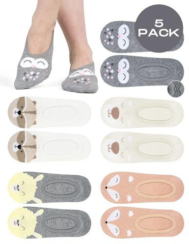 soxo Sneaker Socken Füßlinge Damen Zehensocken Für Frauen Ballerina Damensocken 35-40 5 Paar