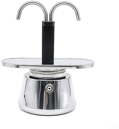 Disfruta de la taza perfecta de moca de 2 tazas de acero inoxidable con doble cabeza