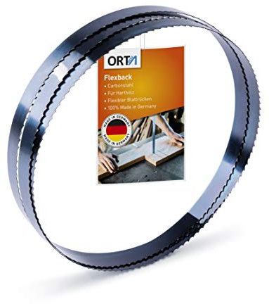Orta 3 Stück 2100 x 10 x 0,65 x 6 ZpZ - Flexback Bandsägeblatt für Leichte Kurven