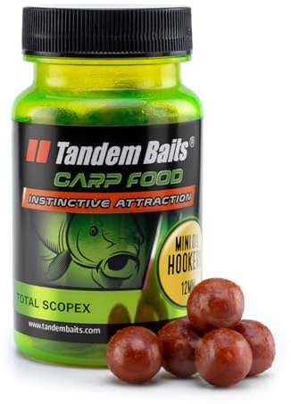 Tandem Baits Karpfen Futter Angelfutter Hakenköder Carp Food Mini Oil Hookers 12 mm 50 g Total Scopex