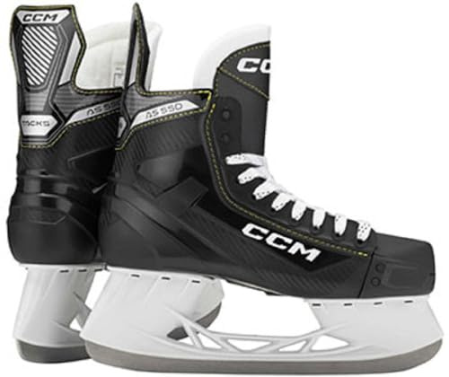 CCM Tacks AS-550 - Patines de hockey sobre hielo para niño o intermedio