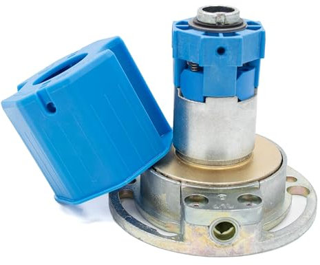 Persiana de engranaje cónico 3:1 para eje de acero de 8 cantos: SW-40 y SW-60 | Rueda libre derecha | cuadrado interior |