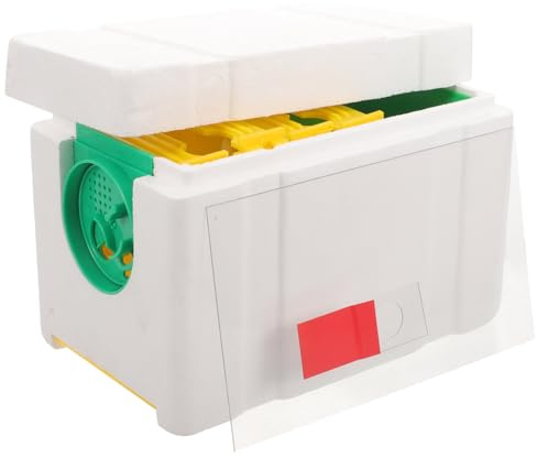ORFOFE Starter Beehive per Apicoltura con Cornici Scatola di Impollinazione Naturale per Allevamento Api Struttura e Facile da Usare per Apicoltori