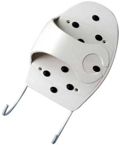 POPETPOP Support Mural pour Fer et Planche à Repasser Robuste et Compact Organisateur de Rangement pour Buanderie Montage Facile sur Porte ou Mur Capacité Élevée pour Fer Électrique et