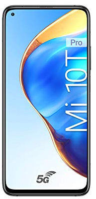 Xiaomi Mi 10T Pro - Smartphone débloqué 5G (6.67 Pouces - 8Go RAM - 128Go Stockage, Double Nano-SIM) Noir - Version Française - [Exclusivité Amazon]