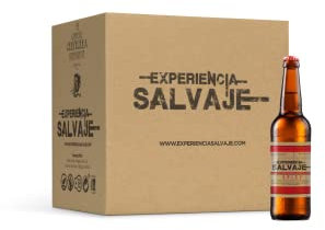 Mica – Pack 6 Cervezas Artesanales Experiencia Salvaje Pilsen Spicy – Cerveza Pilsen Extra Picantes - 33 cl – 6%