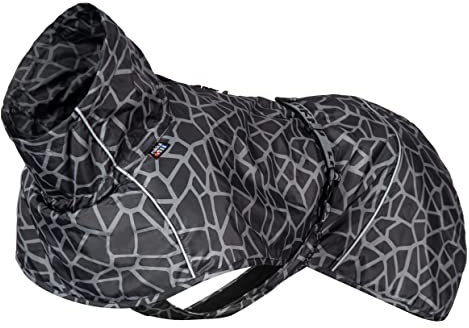 Rukka Pets HAYTON WARM Raincoat Regenmantel für Hunde Schwarz 40
