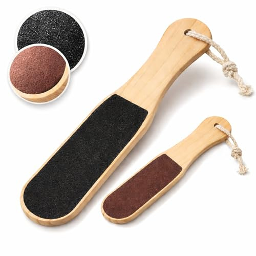 Raspa Piedi Professionale - Lima per Piedi e Talloni, Pedicure con Pietra Pomice per Calli, Talloni Screpolati e Occhio di Pernice, 1 pz