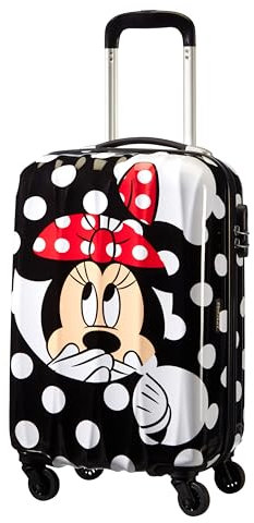American Tourister Hypertwist - Spinner S, Hand Luggage, 55 cm, 36 L, Multicolored (Minnie Dots)