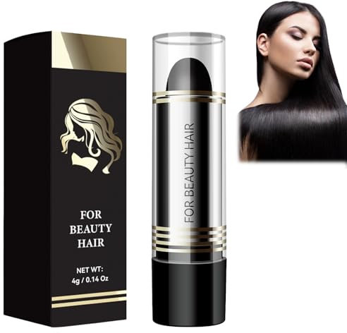 Tinte para el cabello de color blanco, bolígrafos para retoques tintes para el cabello - Lápiz para cubrir, protege y cuida suavemente todos los tipos de cabello ranfabang-5