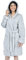 Sleepdown Women's Teddy Fleece Robe, Grey, 12-14