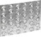 BPC Fixings Galvanised Hand Nail Plate 20-Piece Set, 200 mm Length x 100 mm Width, Silver