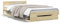 LAPOOH Bettgestell mit Schublade Sonoma-Eiche 90x200 cm Holzwerkstoff, Bett, Jugendbett, Schlafzimmer Bett, Bed Frame - 3280799
