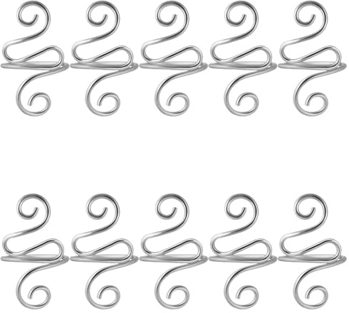 TOYANDONA 10pezzi Anelli per Uncinetto Regolabili Strumenti per Maglia Guida Filato per Dito Forniture Artistiche per Uncinetto e Maglia