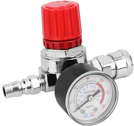 Druckregler-Schalter-Steuerventil-Messgerät mit Stecker/Buchse for Luftkompressor