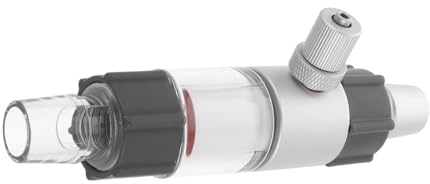 Milisten Difusor de Co2 para Acuario Externo Línea M2, Reactor de Nanoburbujas Compatible Tubos Estándar, Contador de Burbujas para Peceras, Burbujeador y Filtro Biológico para Agua Dulce,