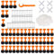 Sistema de Nivelación de Azulejos Reutilizable, 50 Pcs Niveladores de Baldosas 1,5mm con 1 Llave Especial, 100 Pcs Separadores de Baldosas, 50 Pcs Agujas de Acero, Crucetas para Juntas 1,5mm