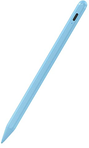 Stylus Pen for iPad with Palm Rejection, Active Pencil Compatible with (2018-2026) Apple iPad Pro (11/12.9/M4),iPad Air 3/4/5/M2/M3/M4,iPad 6/7/8/9/10/11,iPad mini 5/6/7 Gen(Blue)