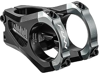 Funn Equalizer Cykelstyre med Noll Uppstigning - Längd 42mm styre med 35mm Styrklämma, 0 Graders Legeringscykelstyre för Mountainbike och BMX-Cykel (Grå)