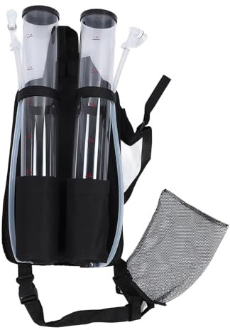 Masyrt Dual Tank 6L Backpack Drink Dispenser,Dual Barrel Backpack Dispenser Beverage,Dual Tank Outdoor Portable Beverage Beer Wine Dispenser,Drink Beer Alcohol Dispenser for Party