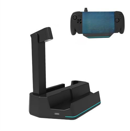 Magnetisk laddningsdocka kompatibel med ROG för Xbox Ally X handhållen konsol, LED-indikator, PD snabbladdande spelstativ för bärbar spelentusiast