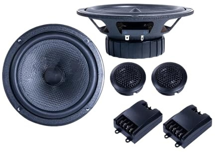 bilhögtalare set ljudsystem 1-kit 6,5 tum 2-vägs kombination koaxial högtalarsats Ljud Ljudsystem Set Diskant subwoofer för bil