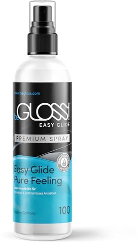EASY GLIDE PREMIUM SPRAY 100ML Silikon Öl Latex Anziehhilfe Silicon Latex Pflege