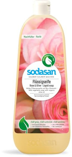 Flüssigseife Rose & Olive Nachfüller 2 x 1000 ml