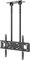 Kanduo JSY Soporte de TV Soporte de Montaje de TV de Techo Ajustable, Soporte de TV inclinable for televisores de 40-85 Pulgadas, VESA MAX 600x400 mm para Monitor