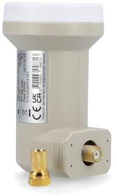 Triax Gold Single LNB, 1fach digital HD 4K LNB für 1 Teilnehmer, + 1x Anadol F-Stecker