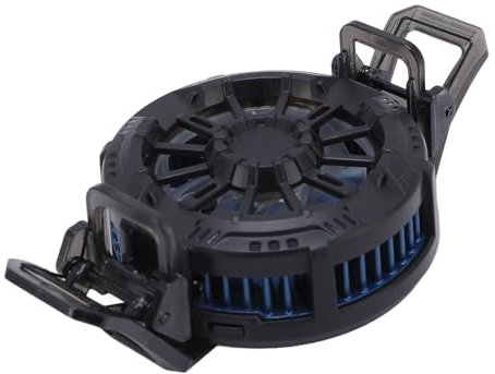TOPINCN Phone Cooler for Gaming Live Streaming, Magnetic Tablet Cooler Cell Phone Cooler 5000rpm Semiconductor Radiator Portable Mobile Phone Cooling Fan for Computer Graphics Cards