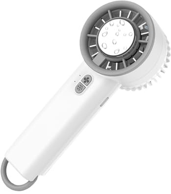 Genérico Ventilatore A Mano - Mini Ventilatore Portatile | Ventilatore USB Ricaricabile | Mini Desktop Scrivania Con Batteria Personale, Elettrico Artigianato Elettrico Per I