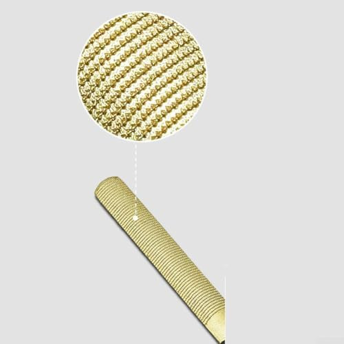 Zilimontt Set di mini raspe per legno per intaglio e lavorazione del legno, lima in acciaio al carbonio con manico in plastica per legno duro, plastica e materiali in gomma (20,3 cm)