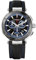 Michel Herbelin Herren Analog Quarz Uhr mit Gummi Armband 37688AG65