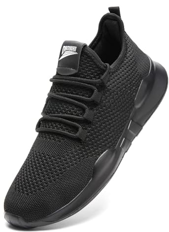 Trainers Mens Running Shoes Walking Non Slip Gym Sport Tennis Work Sneakers | Slip On | Lightweight | Sport | Jogging |Tennis | Fitness | Trail | training | Comfy | Breathable Mesh