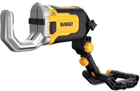 DeWALT 50 mm Rohrschneidervorsatz DT20560-QZ (für den Einsatz auf Schlagschraubern, 1/4 Sechskant-Schaft, 360° drehbar, für PVC- und PEX-Kunststoffrohre bis 50 mm ø, Schneidmesser austauschbar)