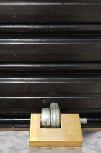 F.T. 928 + ANTISCASSO - Lucchetto Kit di Sicurezza per Serranda Avvolgibile Negozi Locali Commerciali (LUCCHETTO ANTISCASSO)